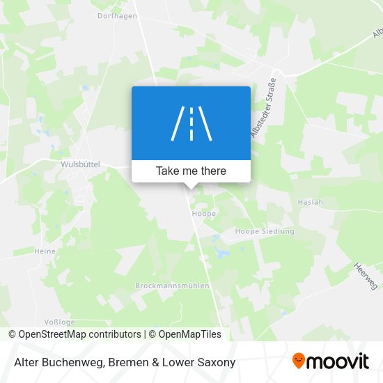 Alter Buchenweg map