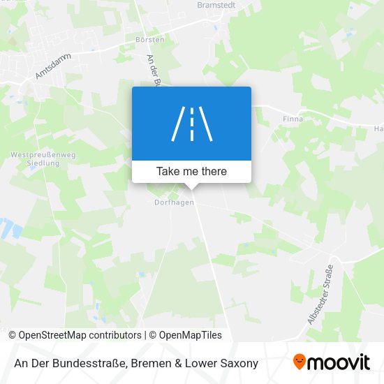 An Der Bundesstraße map