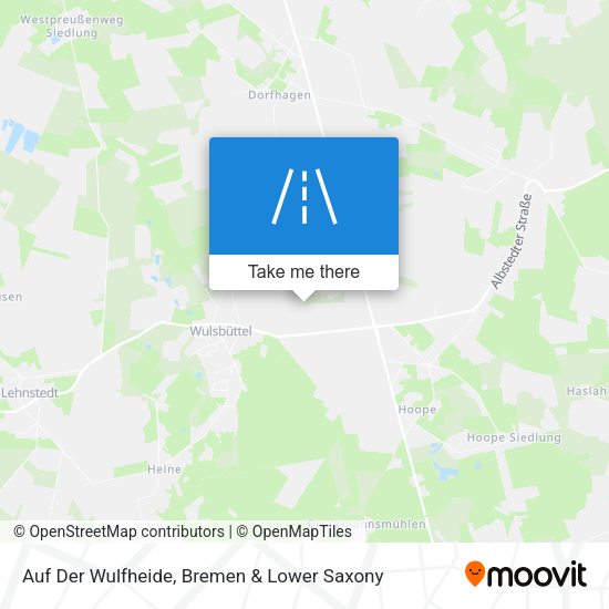 Auf Der Wulfheide map