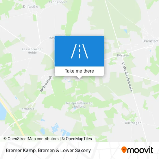 Карта Bremer Kamp