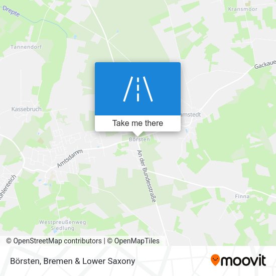 Börsten map