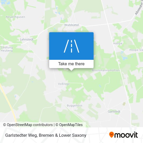Garlstedter Weg map
