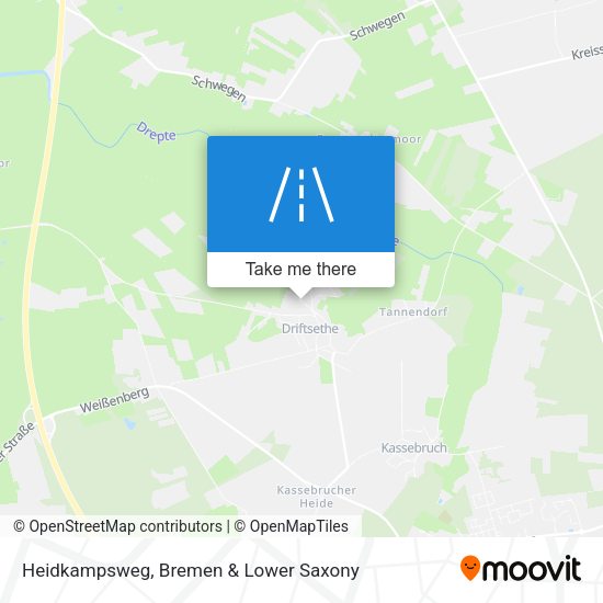 Heidkampsweg map