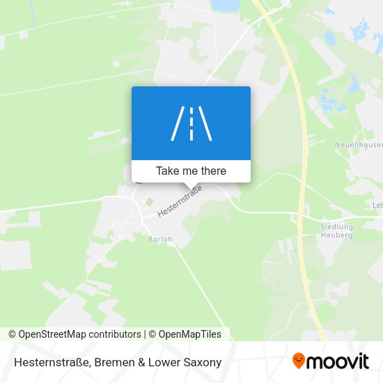Hesternstraße map