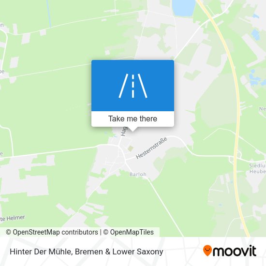 Hinter Der Mühle map
