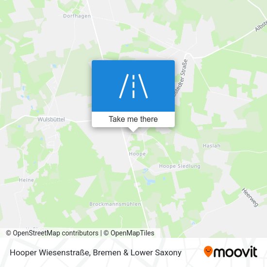Hooper Wiesenstraße map