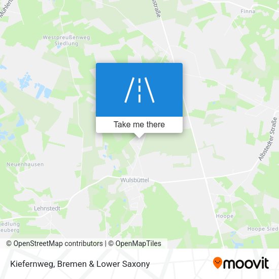 Kiefernweg map