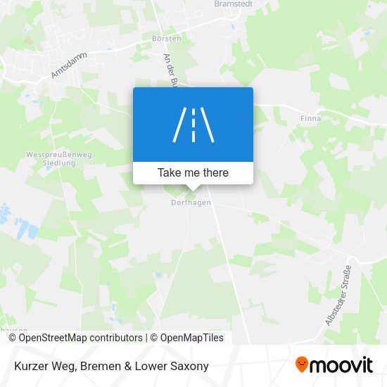 Kurzer Weg map