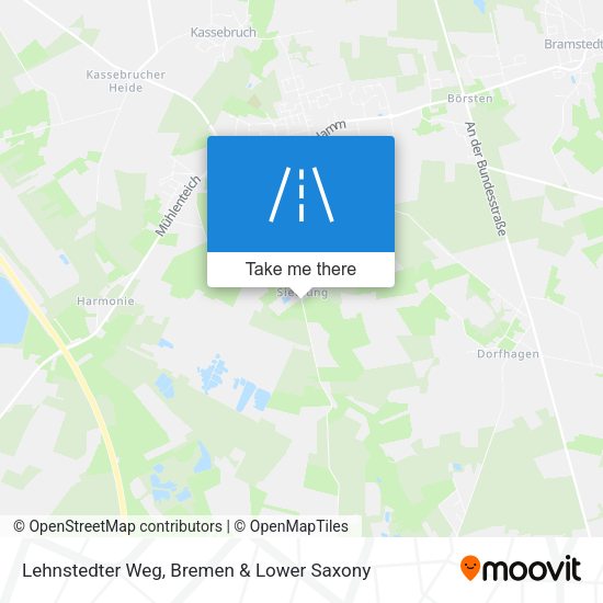 Lehnstedter Weg map