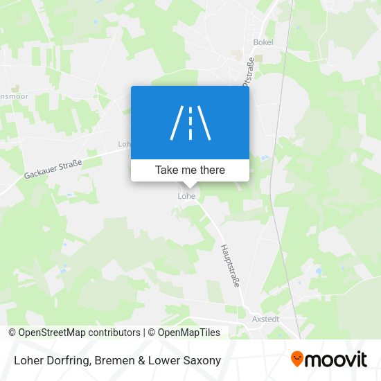 Loher Dorfring map