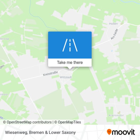 Wiesenweg map