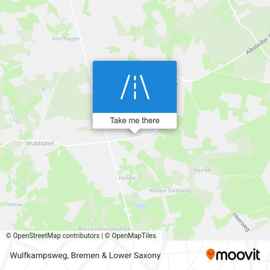 Wulfkampsweg map