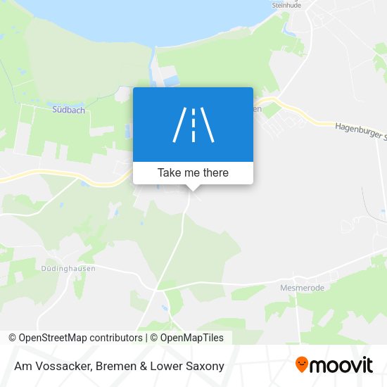 Am Vossacker map