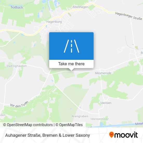 Auhagener Straße map