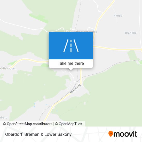 Oberdorf map