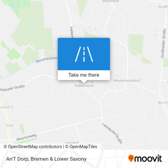 An'T Dorp map