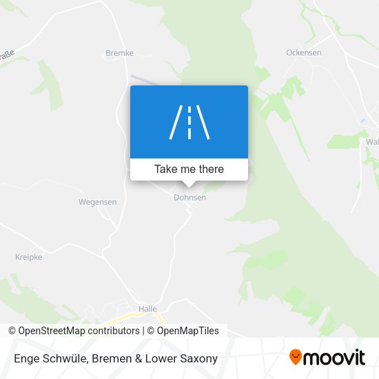 Enge Schwüle map