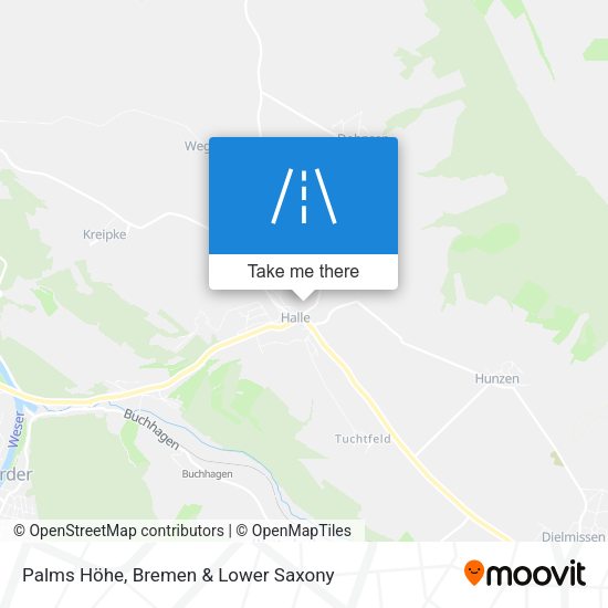 Palms Höhe map