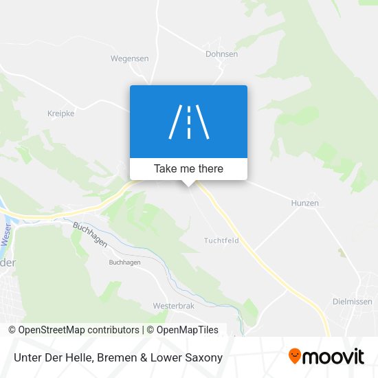 Unter Der Helle map