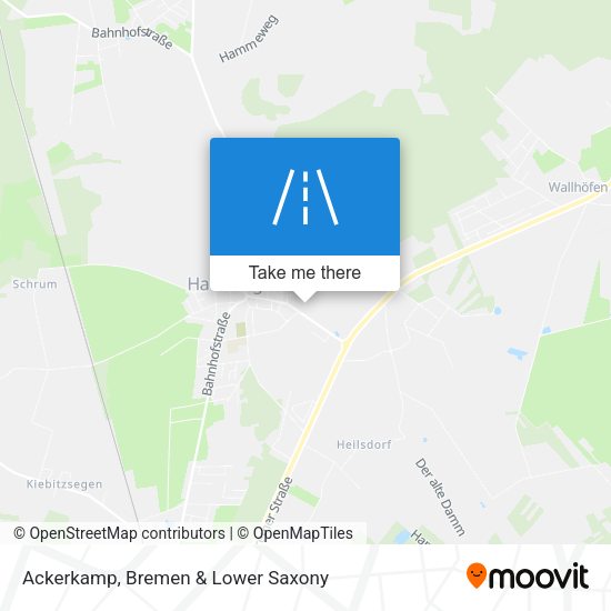 Ackerkamp map
