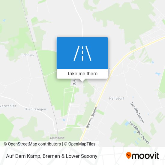 Auf Dem Kamp map