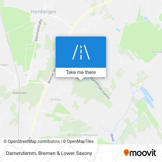 Damendamm map