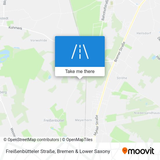 Freißenbütteler Straße map