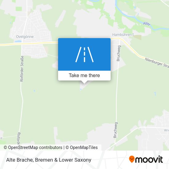 Alte Brache map