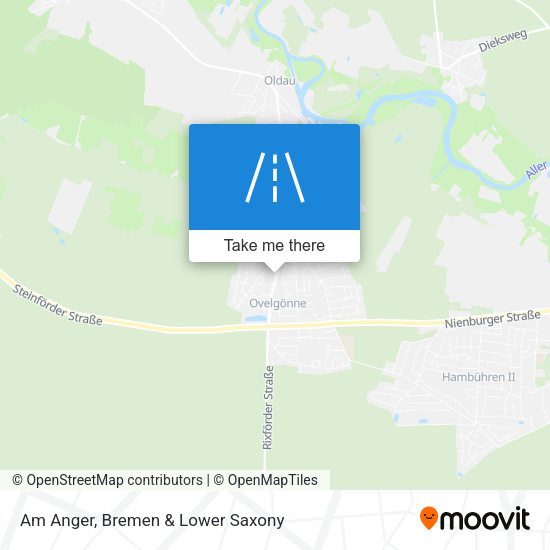 Am Anger map
