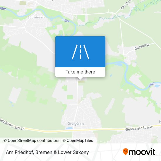 Am Friedhof map