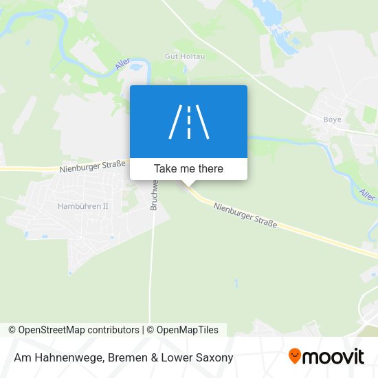 Am Hahnenwege map
