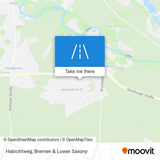 Habichtweg map
