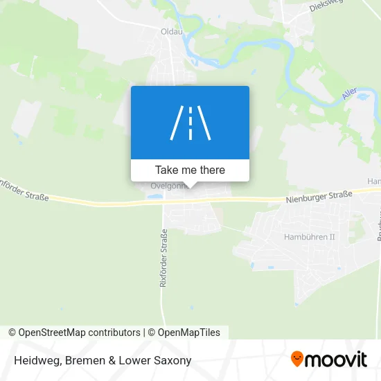 Карта Heidweg