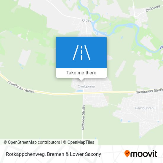 Rotkäppchenweg map