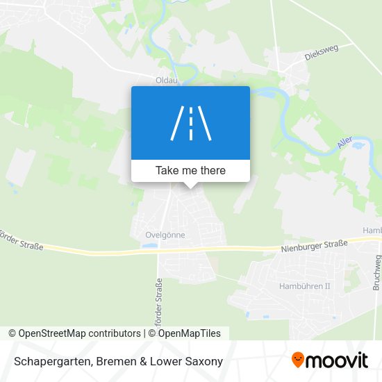Schapergarten map