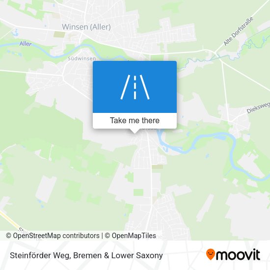 Steinförder Weg map