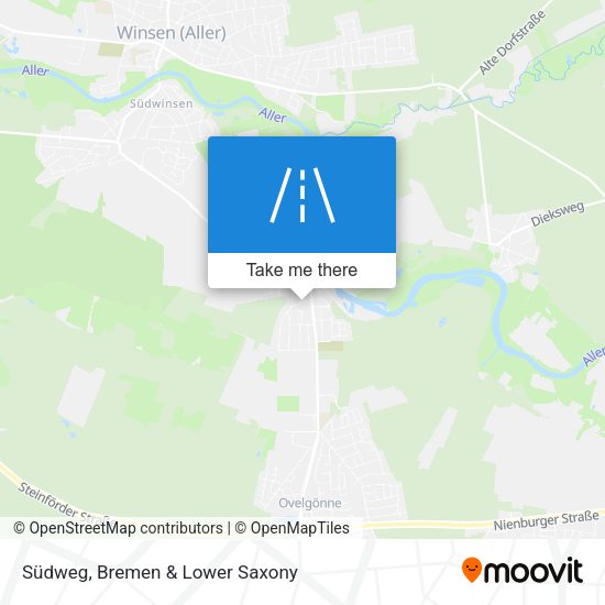 Südweg map
