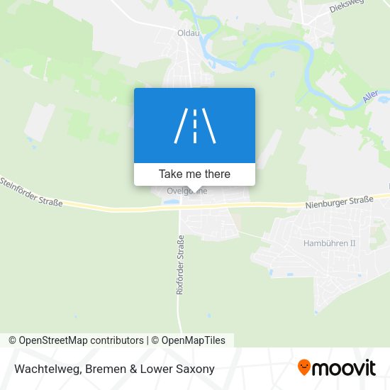 Wachtelweg map