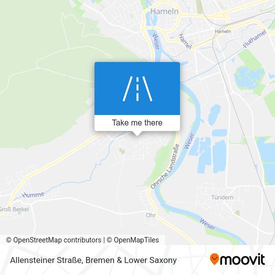 Allensteiner Straße map