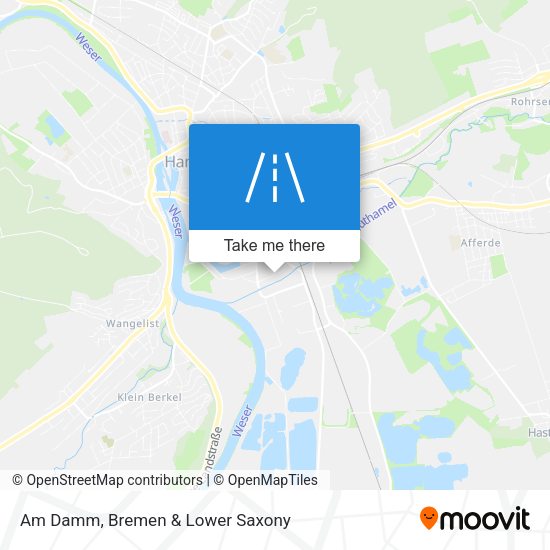 Am Damm map