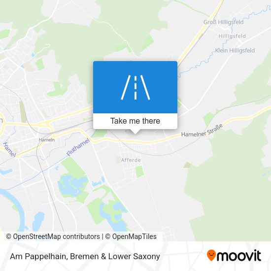 Am Pappelhain map