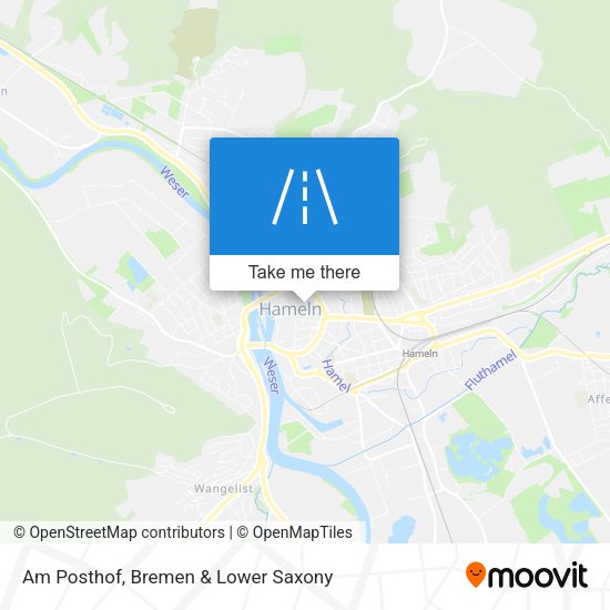 Am Posthof map