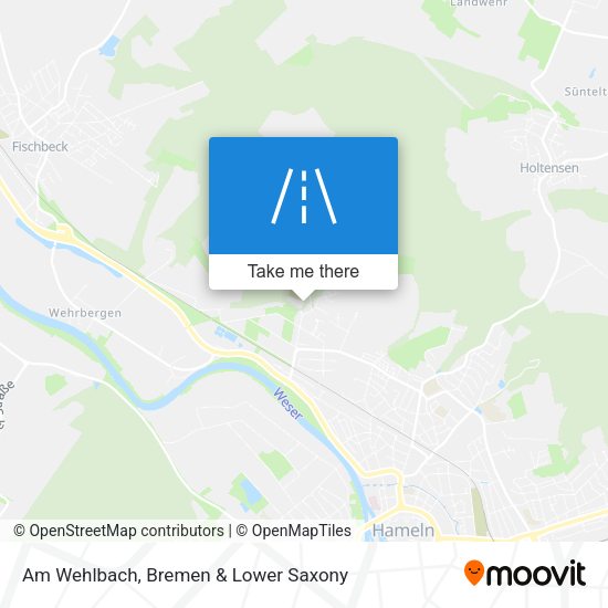 Am Wehlbach map