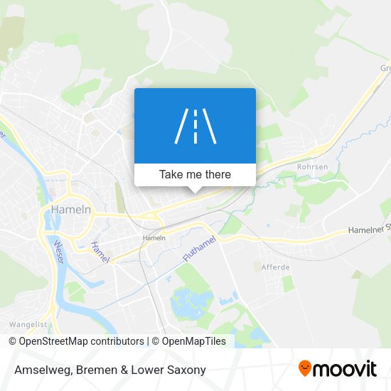 Amselweg map