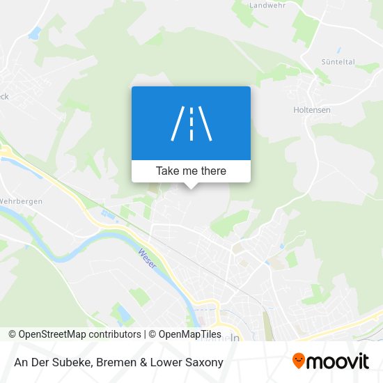 An Der Subeke map