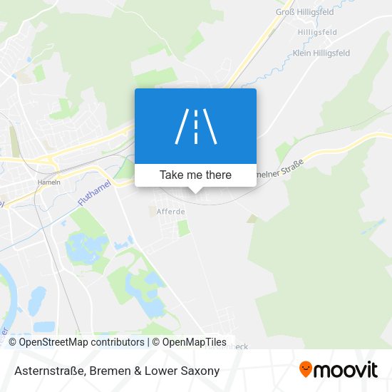 Asternstraße map