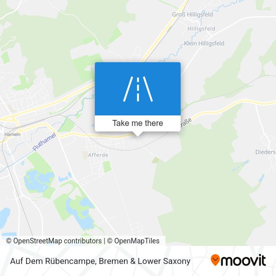Auf Dem Rübencampe map
