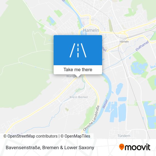 Bavensenstraße map