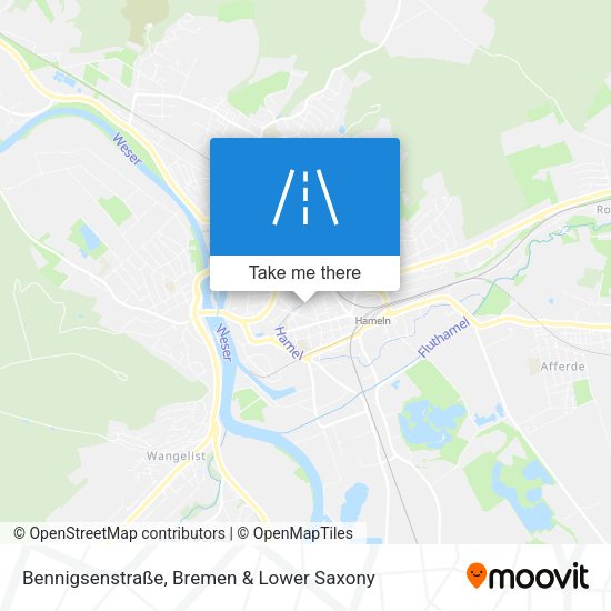 Bennigsenstraße map
