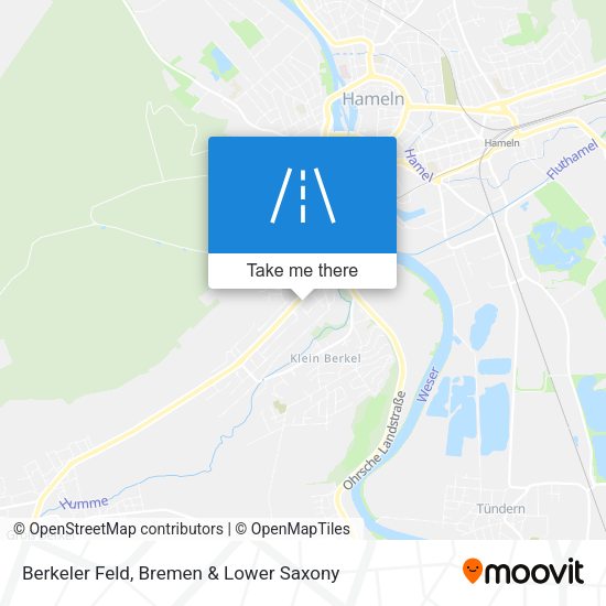 Berkeler Feld map
